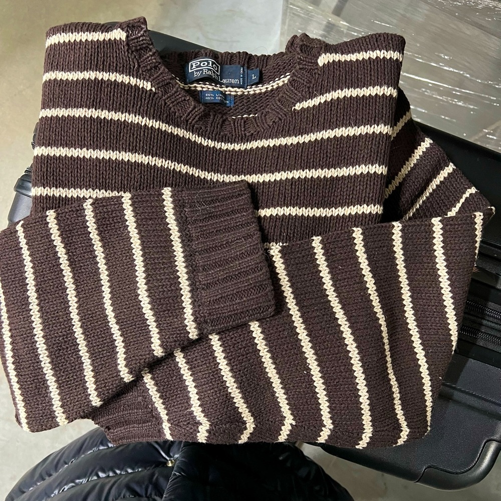 Men’s Ralph Lauren classic collegiate sweater